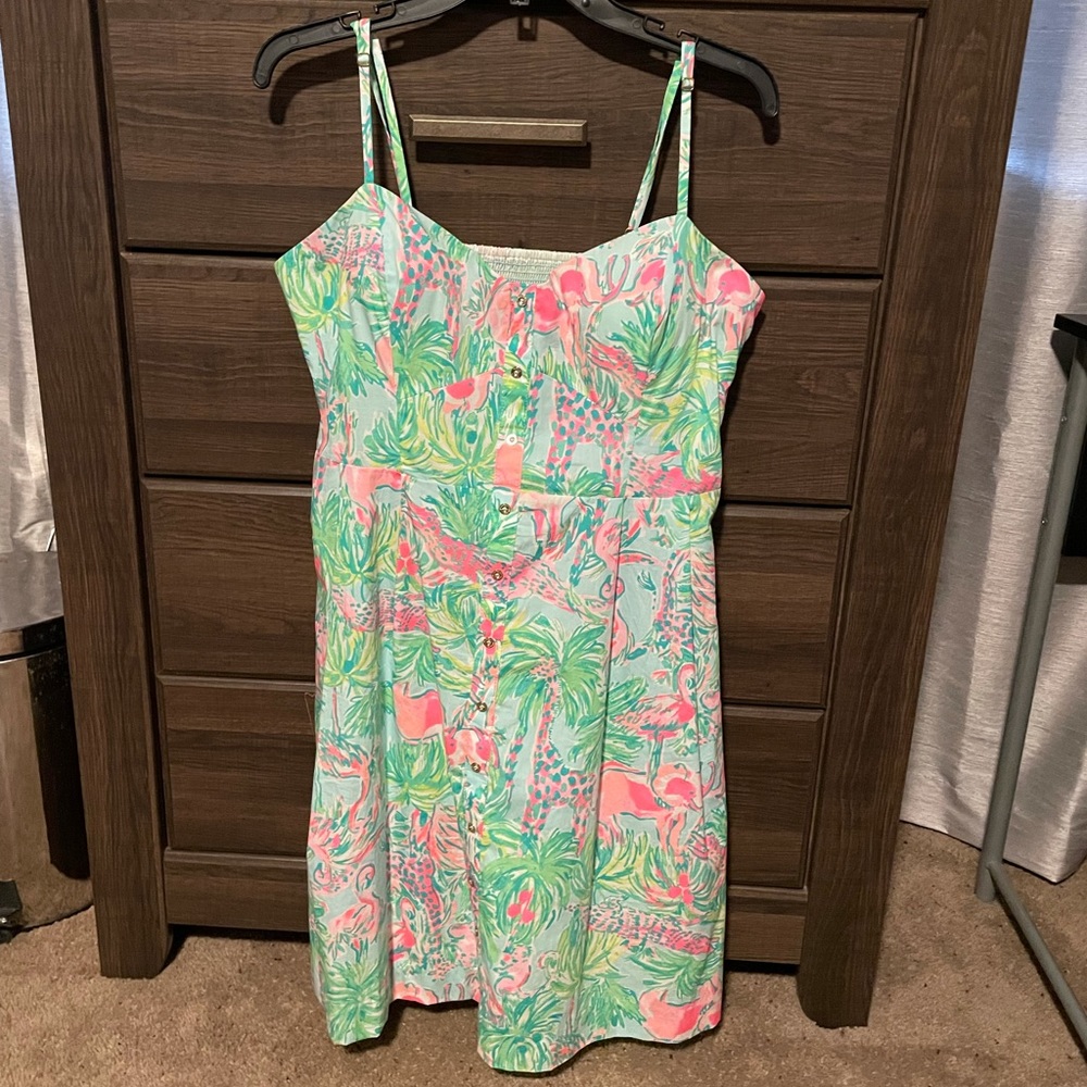 Lilly Pulitzer dress 🐊 🐨🦒🦩🐘🐅🌴